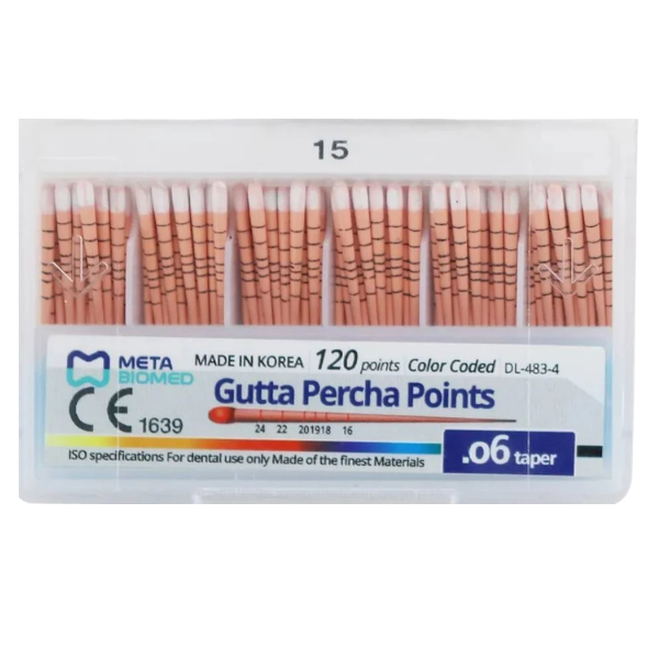 Meta Gutta Percha Points Special Taper - 6%
