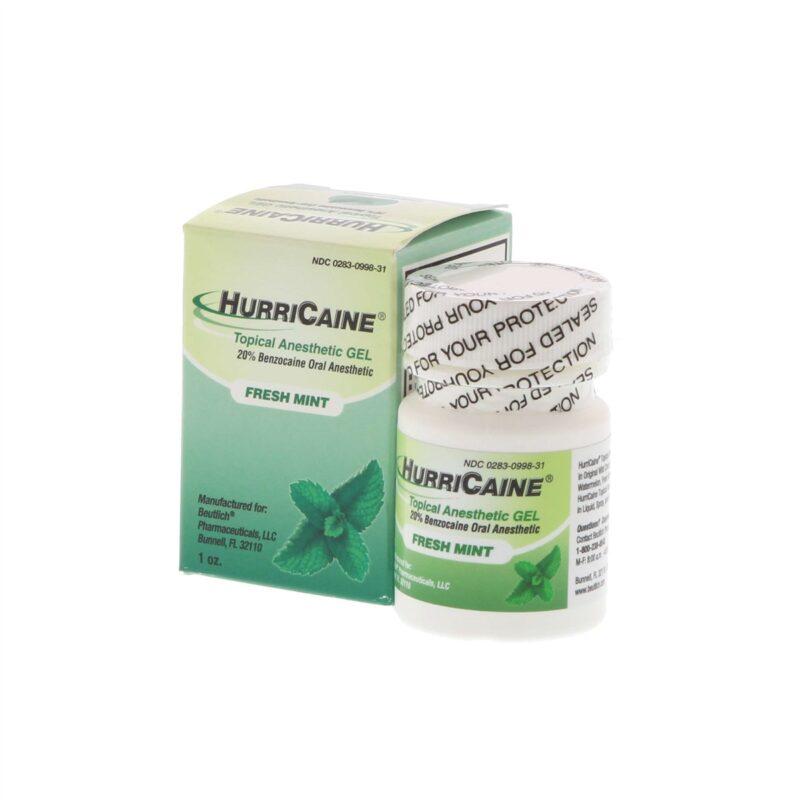 Hurricaine Topical Oral Anesthetic Gel Fresh Mint | Dental Products