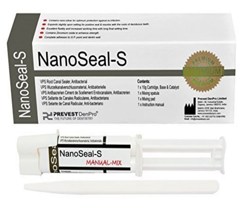 Buy Prevest DenPro Nano Seal S Kit, Catridge - 10g in USA World Dental Products New York California USA
