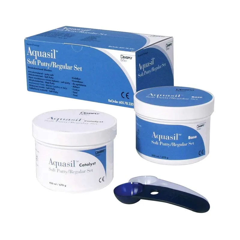 Dentsply Aquasil Soft Putty Regular Set 2x450ml | Lowest Price Than Ebay | Dental Care Product